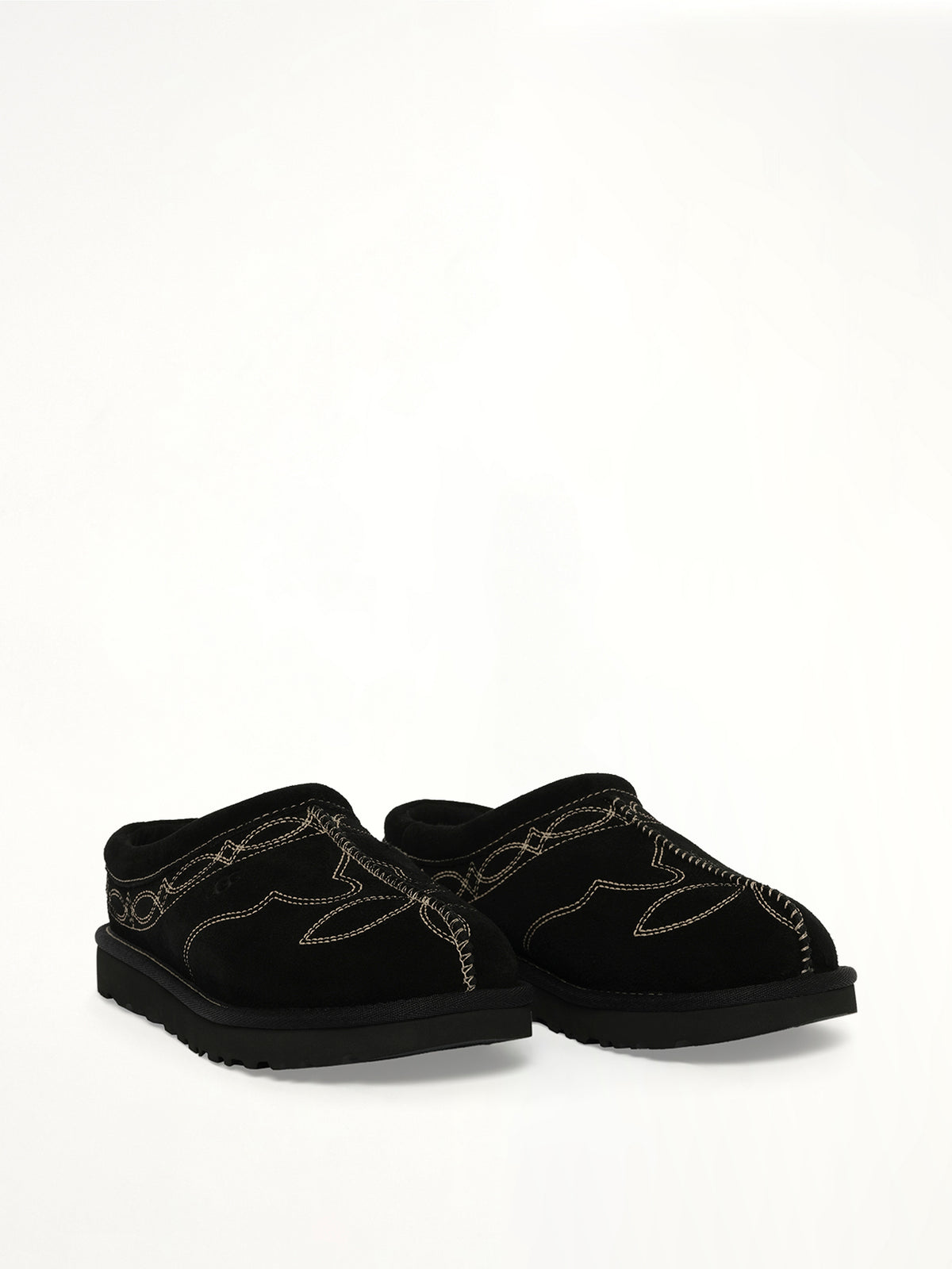 Tasman Western Slipper in Black