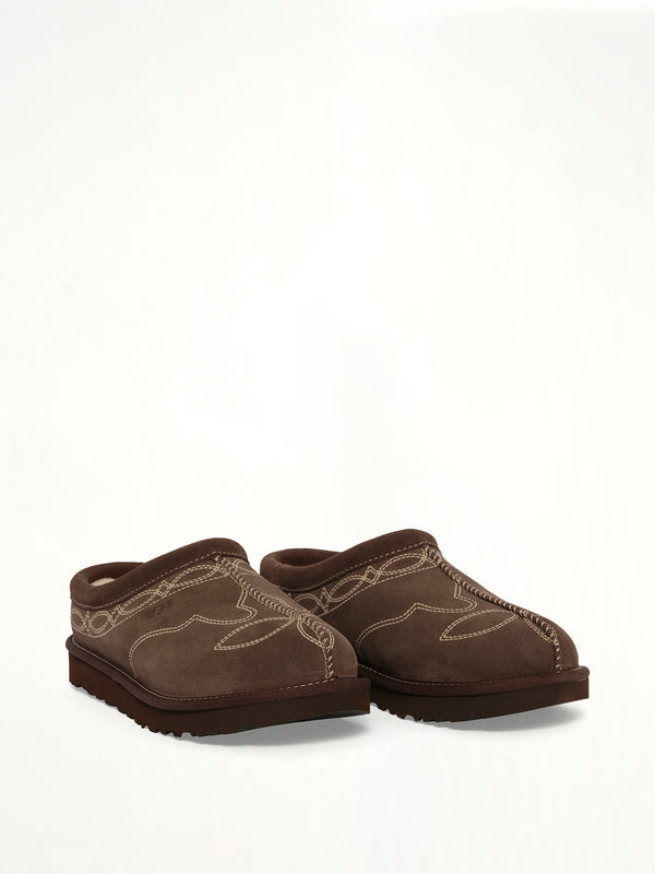 Tasman Western Slipper in Burnt Cedar