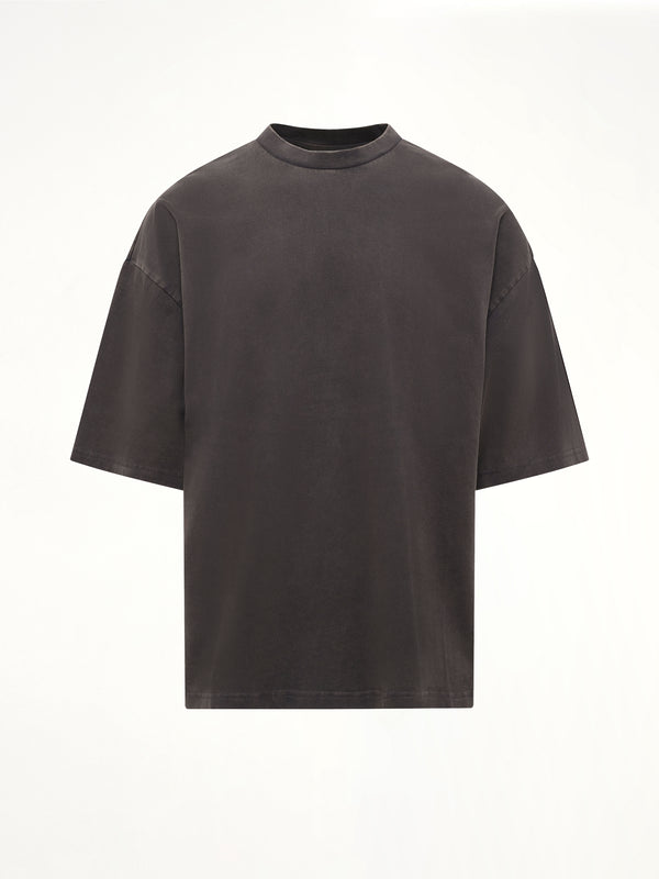 Heavy Boxy T-Shirt in Washed Black