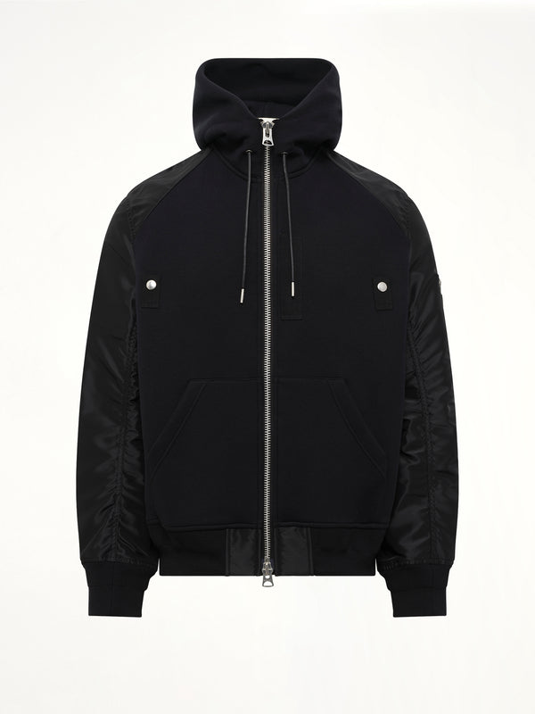 Sponge Sweat Hoodie in Black