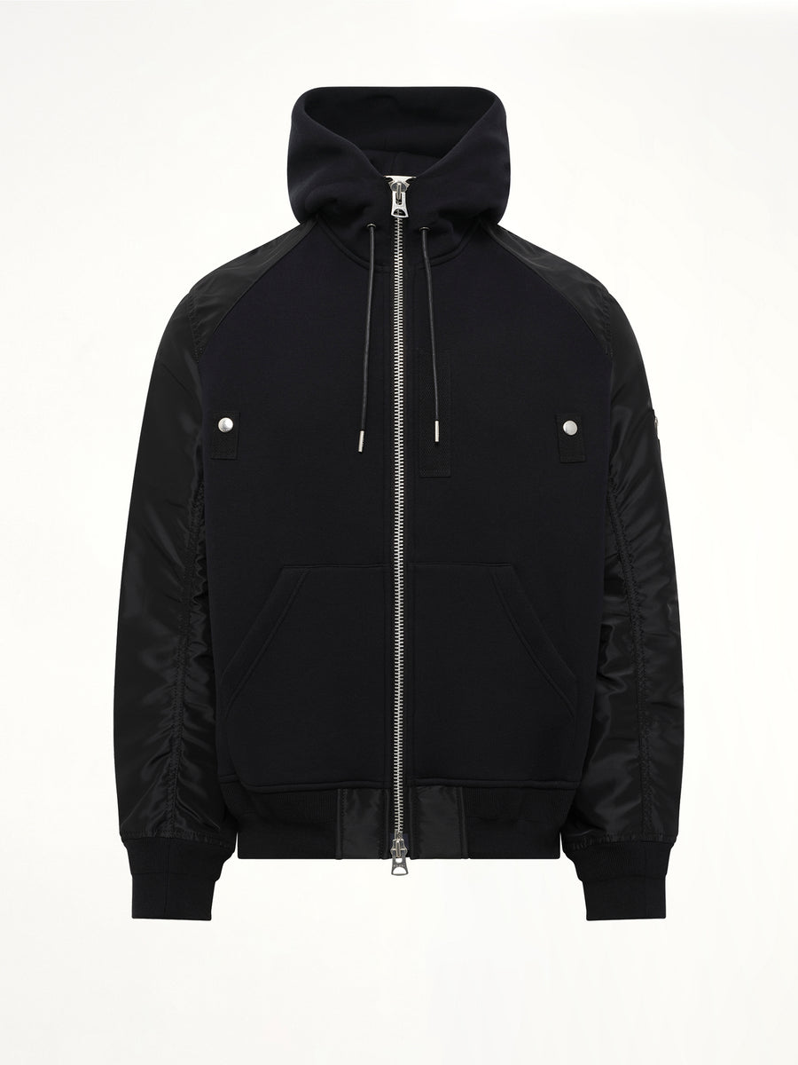 Sponge Sweat Hoodie in Black