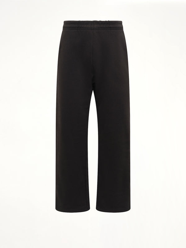 Straight Leg Sweatpant in Black