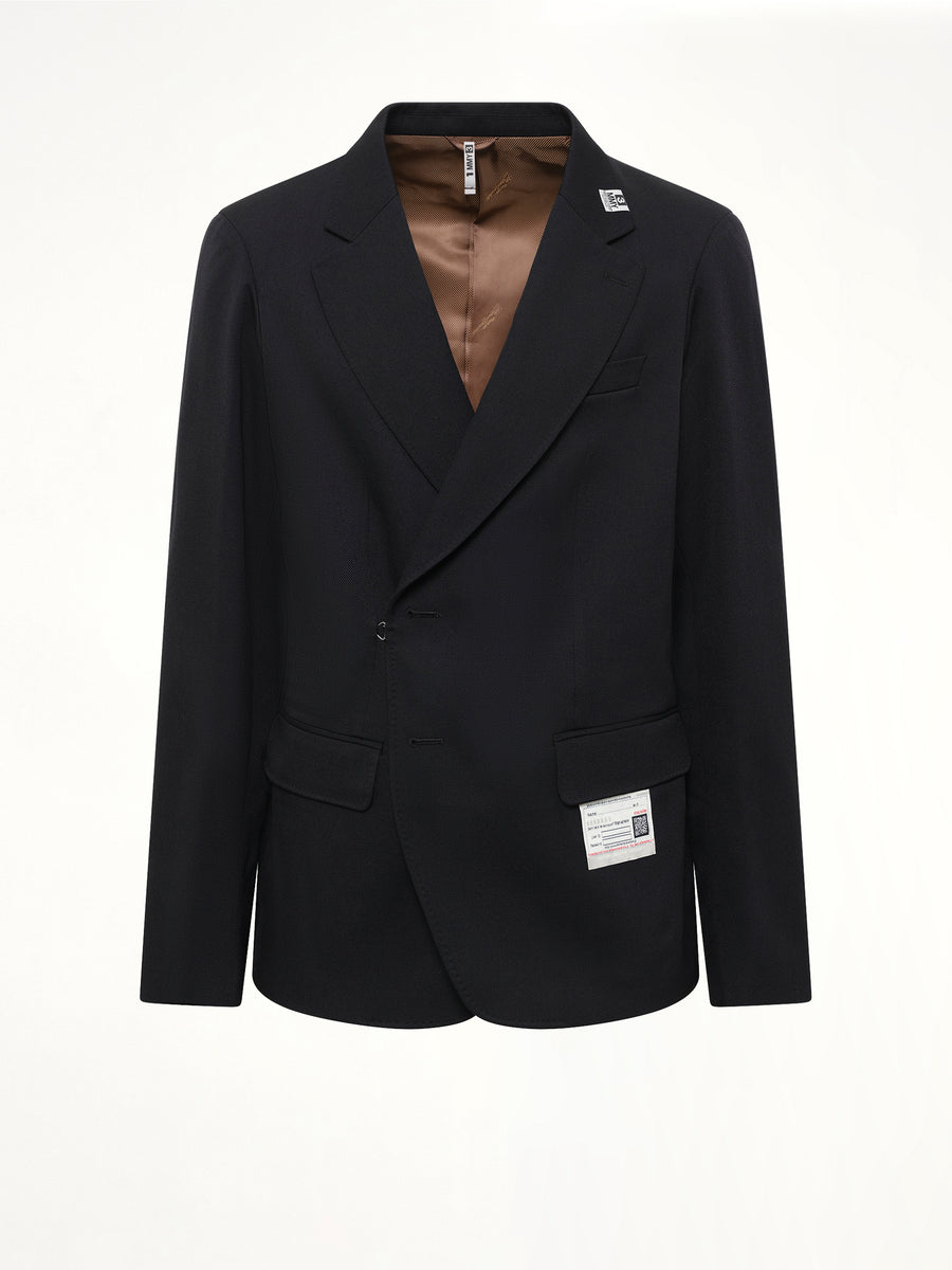 Switch Front Blazer in Black