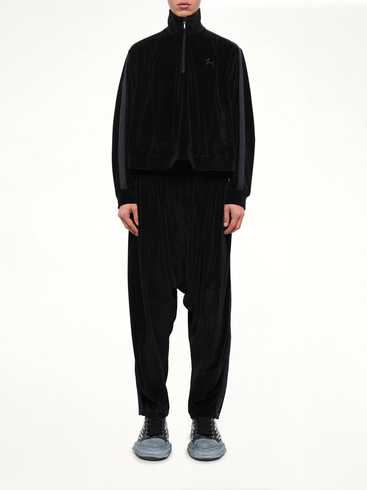 Bubblegum Inflated Track Jacket in Black