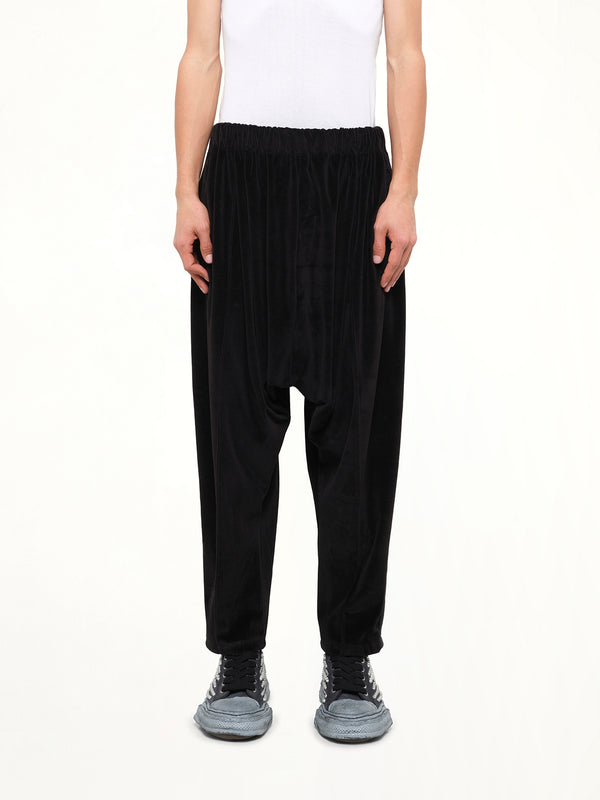 Bubblegum Inflated Track Pants in Black