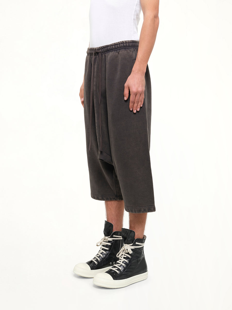 Drop Short in Washed Black