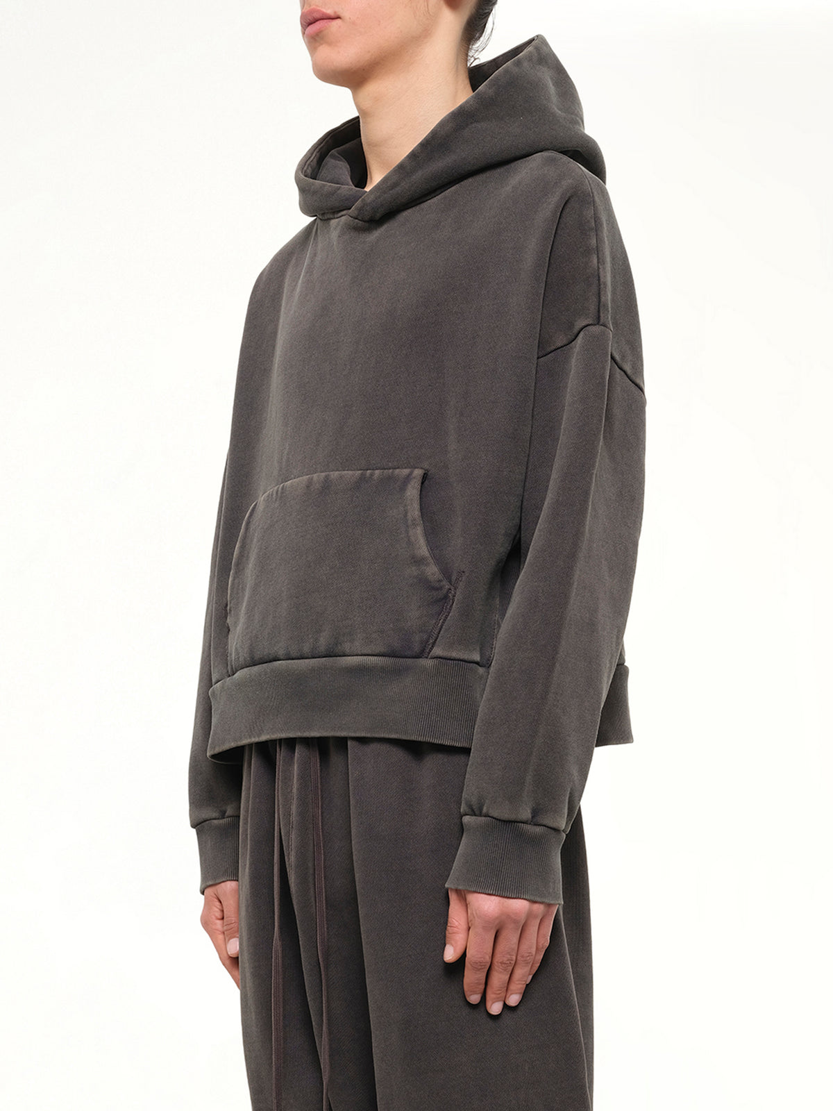 Heavy Hood in Washed Black