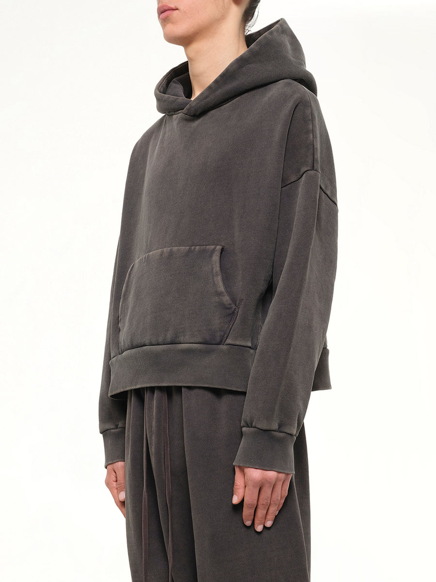 Heavy Hood in Washed Black