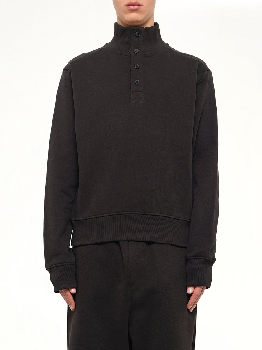 Port Pullover in Black