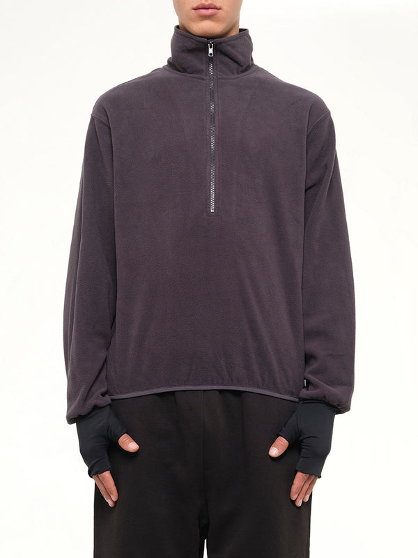 Shell Fleece in Black