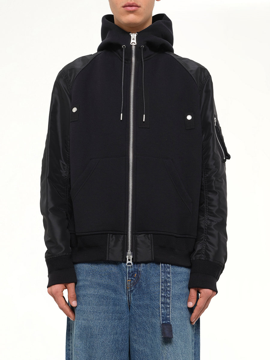 Sponge Sweat Hoodie in Black