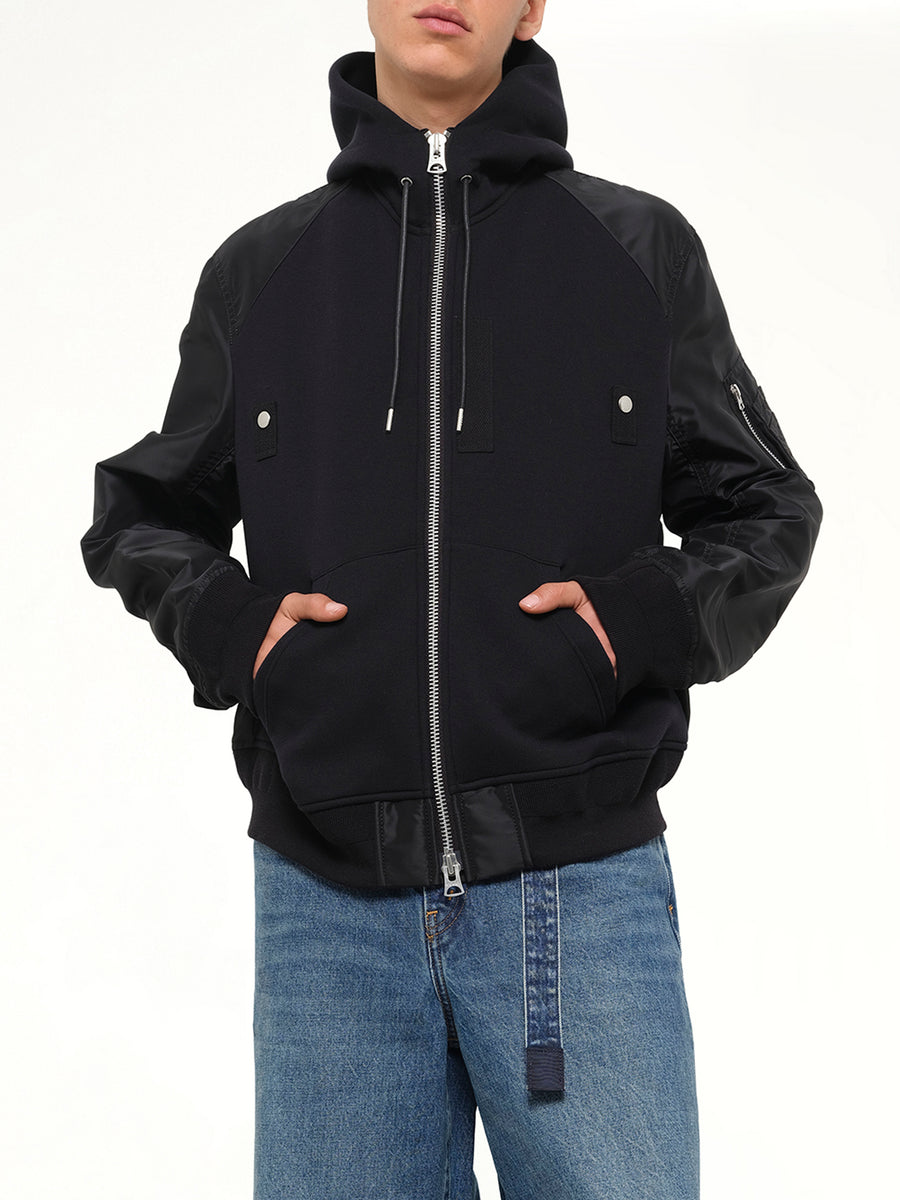 Sponge Sweat Hoodie in Black
