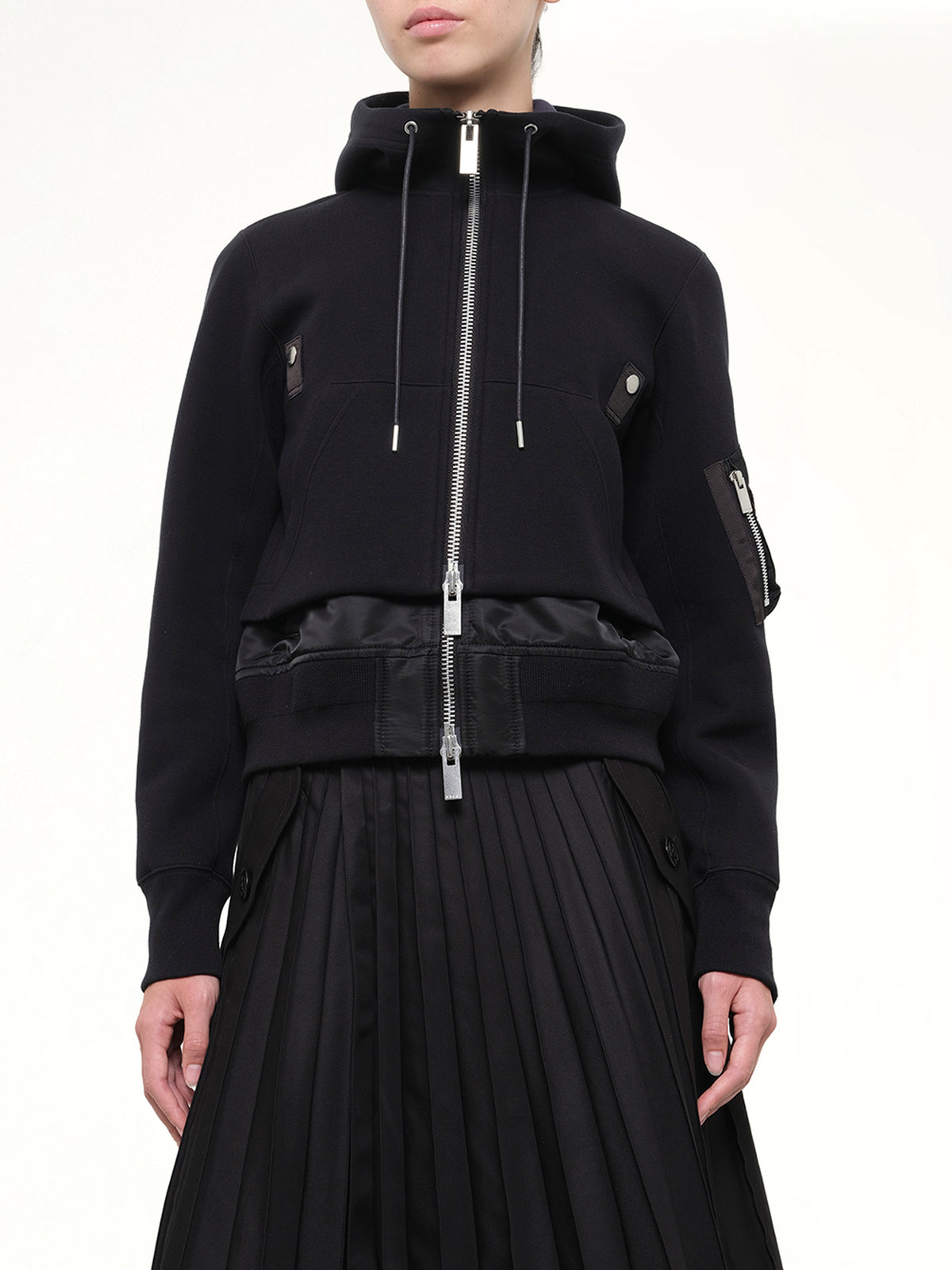 Sponge Sweat Hoodie in Black