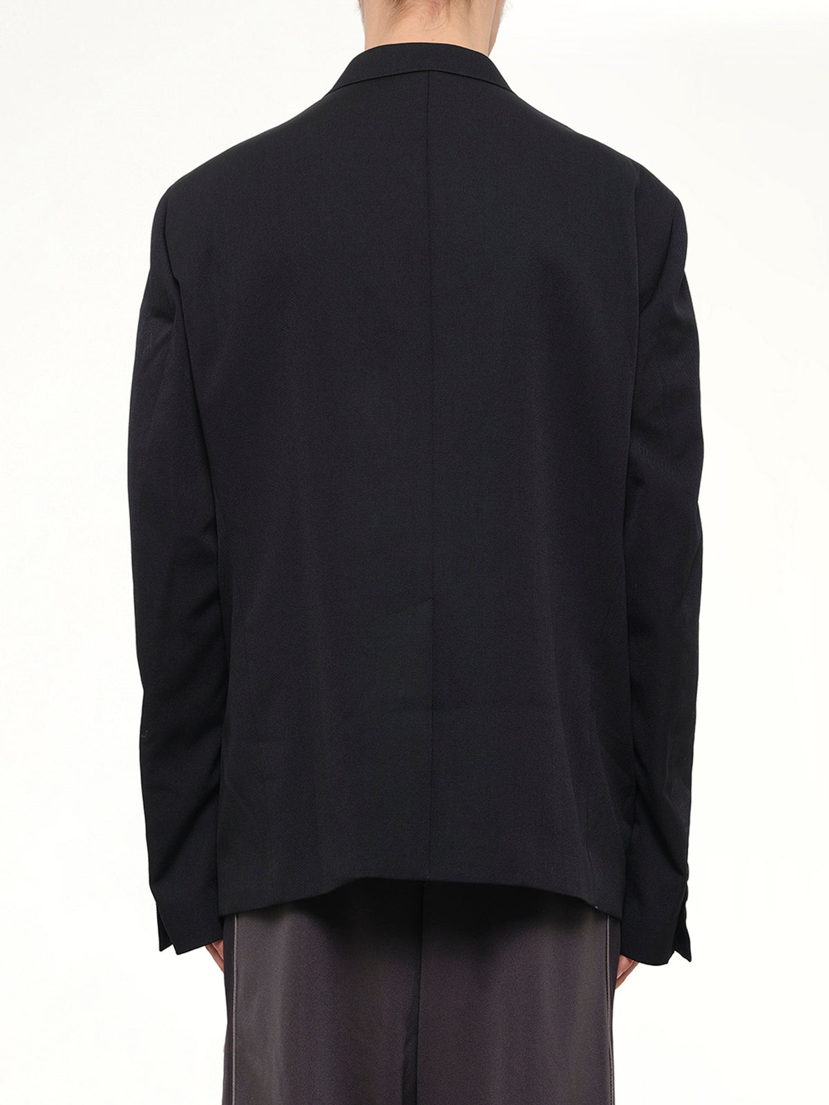 Switch Front Blazer in Black