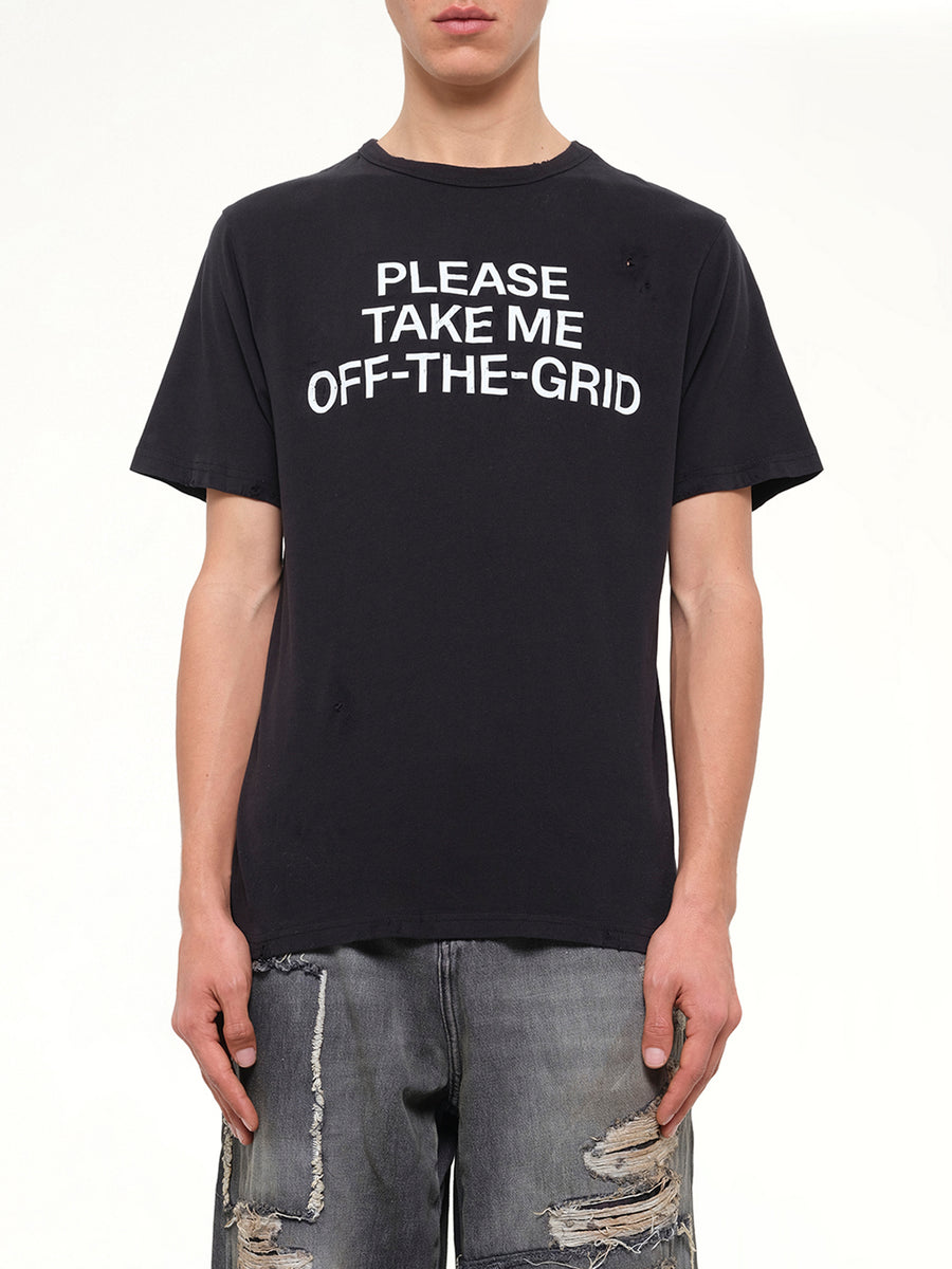 Wald Off-Grid T-Shirt in Black