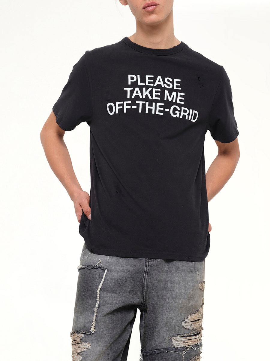 Wald Off-Grid T-Shirt in Black