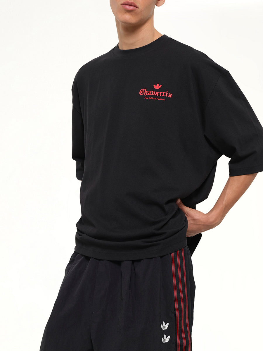 Adidas x Chavarria Dark Rose T-Shirt in Black