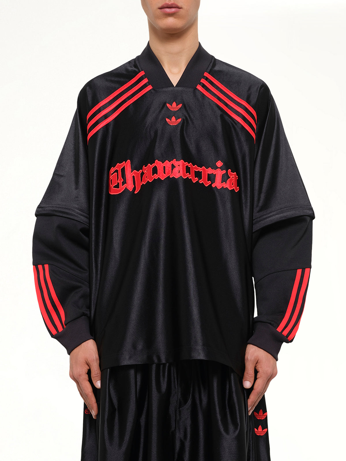 Adidas x Chavarria Dazzle LS T-Shirt in Black