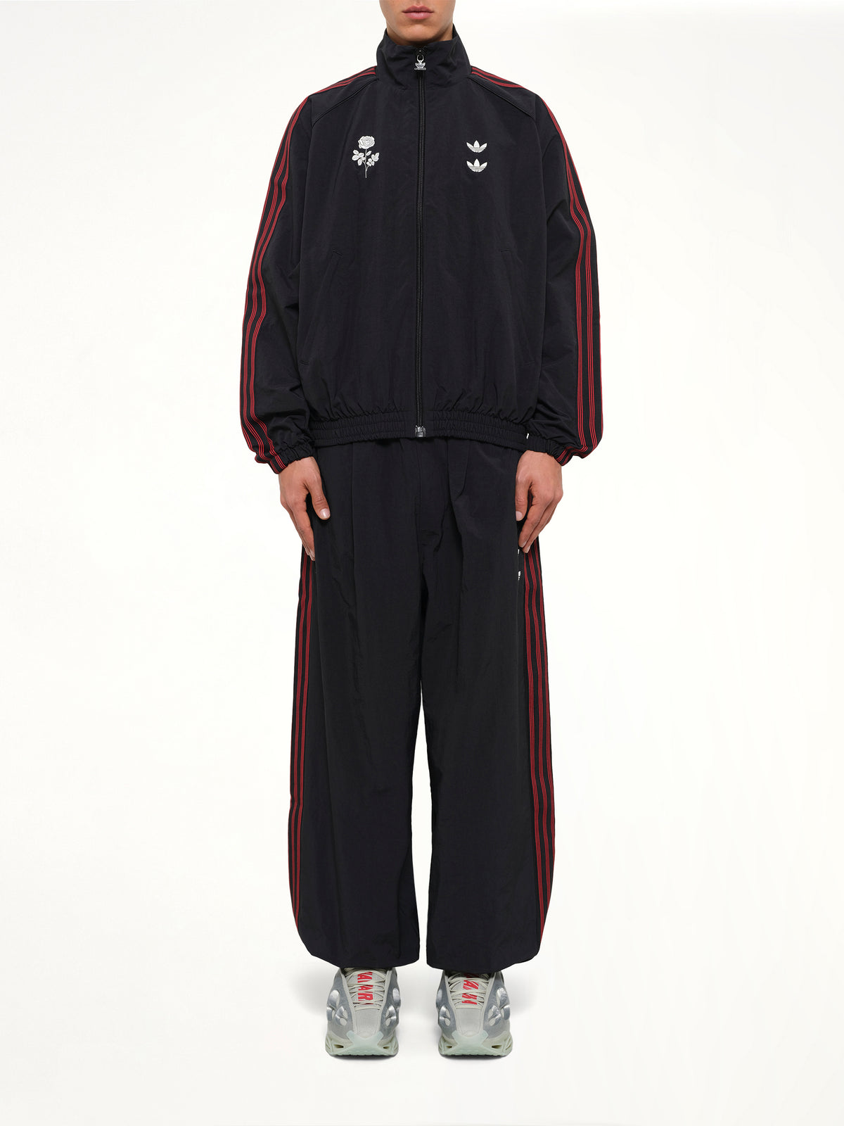 Adidas x Chavarria Woven Track Jacket in Black