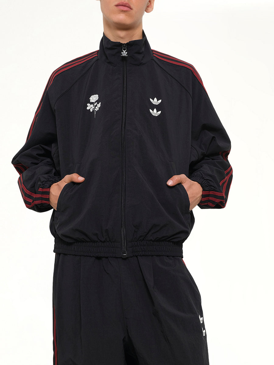 Adidas x Chavarria Woven Track Jacket in Black