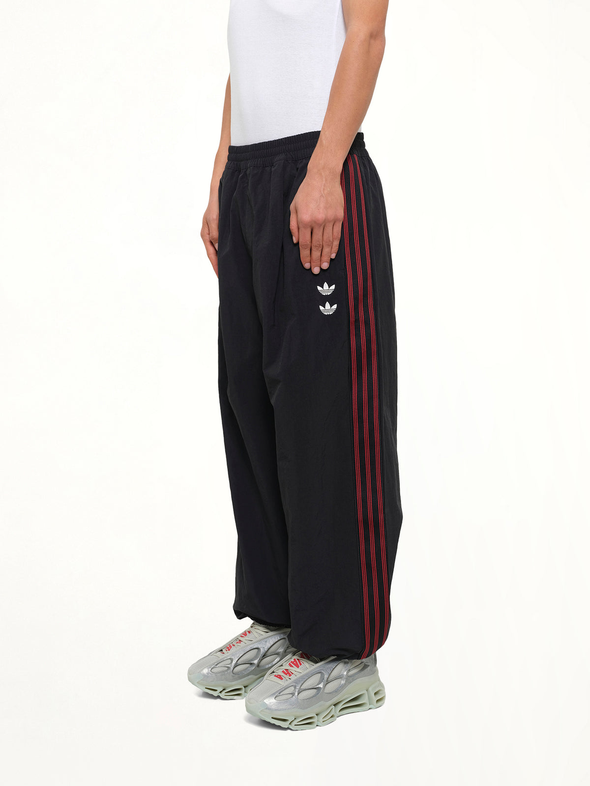 Adidas x Chavarria Woven Track Pant in Black