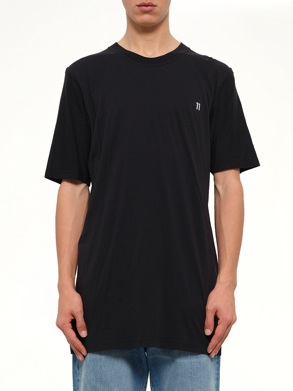 11 By BBS Logo T-Shirt in Black/Grey
