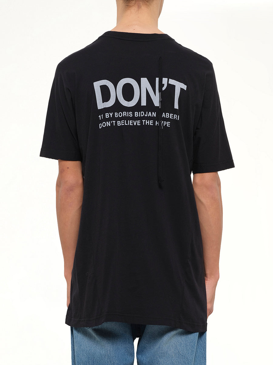 11 By BBS Logo T-Shirt in Black/Grey