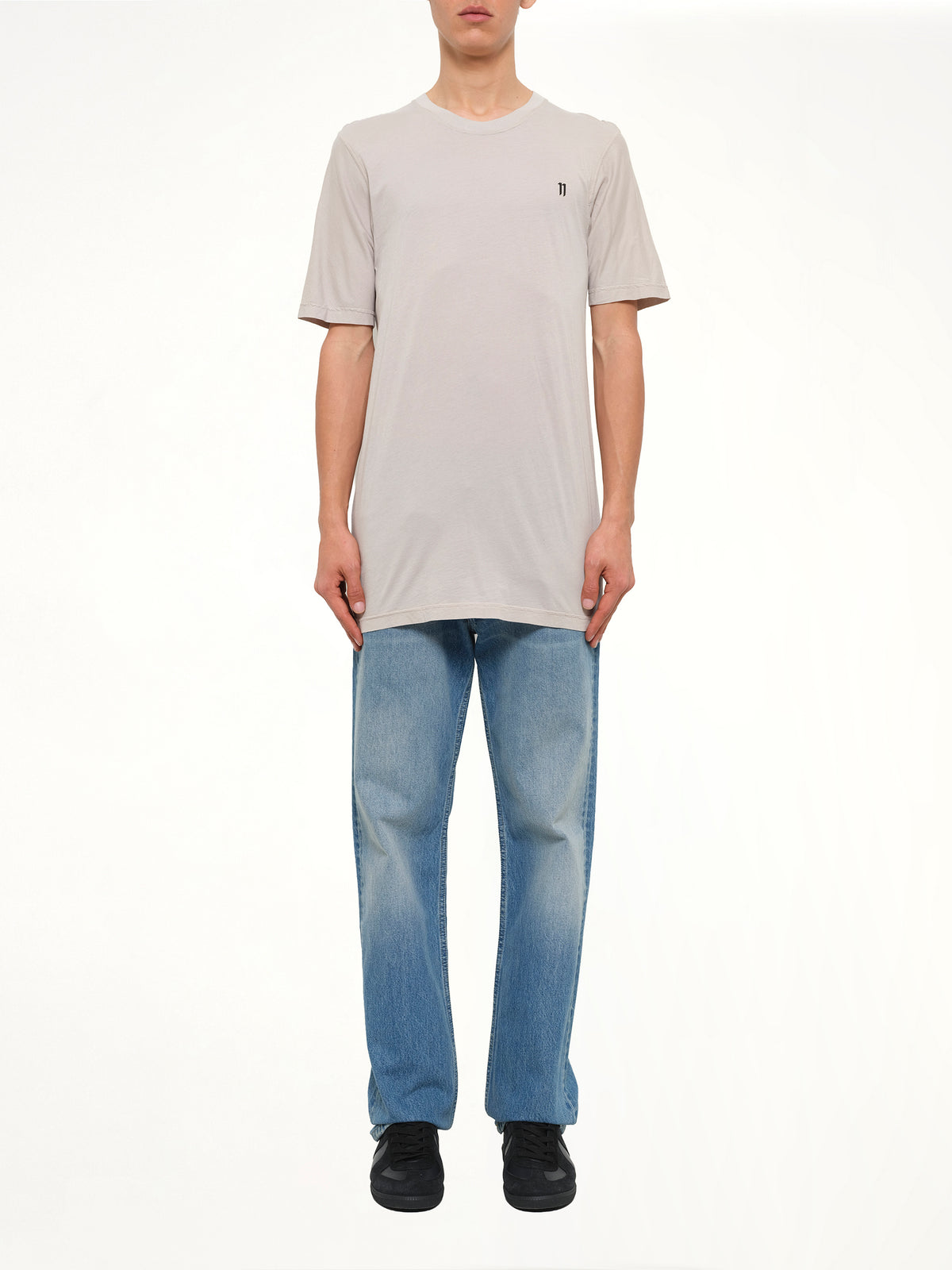 11 By BBS Logo T-Shirt in Grey