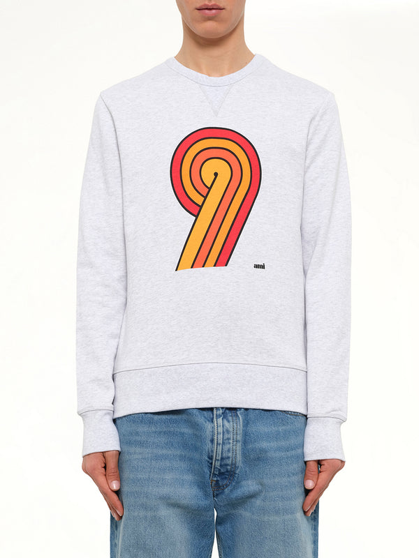 Crew Sweatshirt in Grey