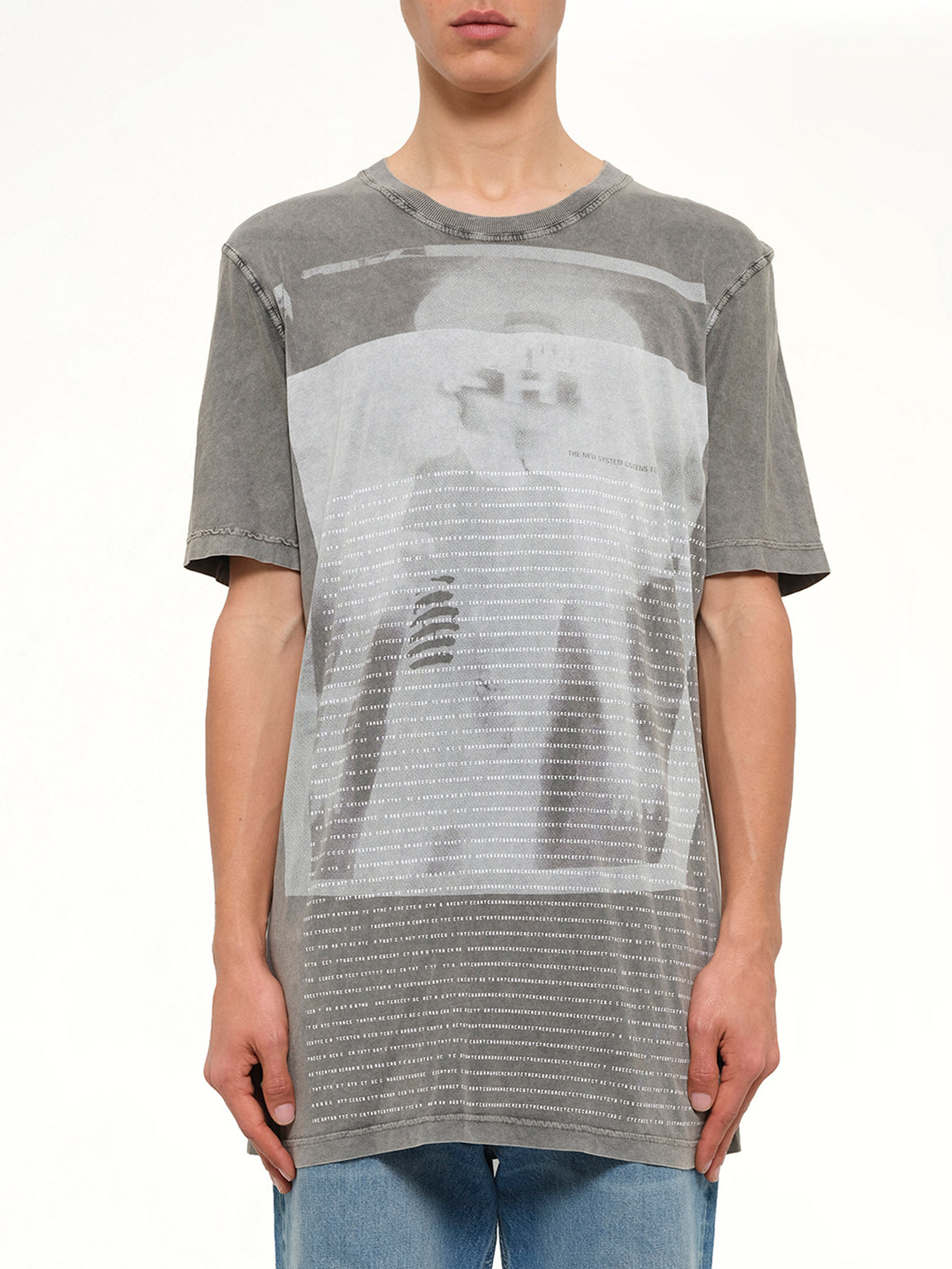 Dye Pattern T-Shirt in Acid