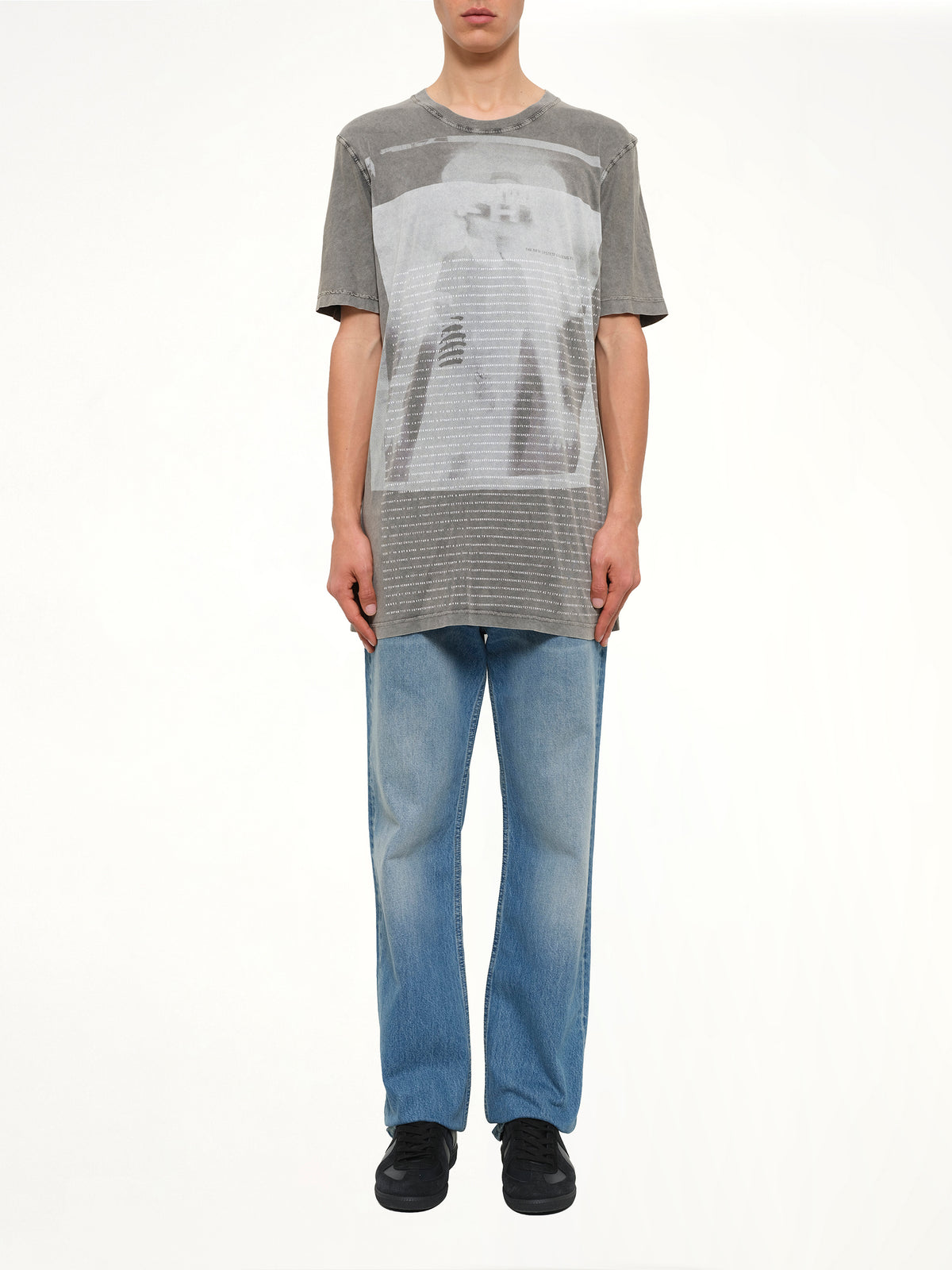 Dye Pattern T-Shirt in Acid