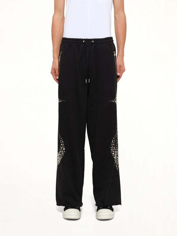 Iron Steel Focus Sweatpants in Black