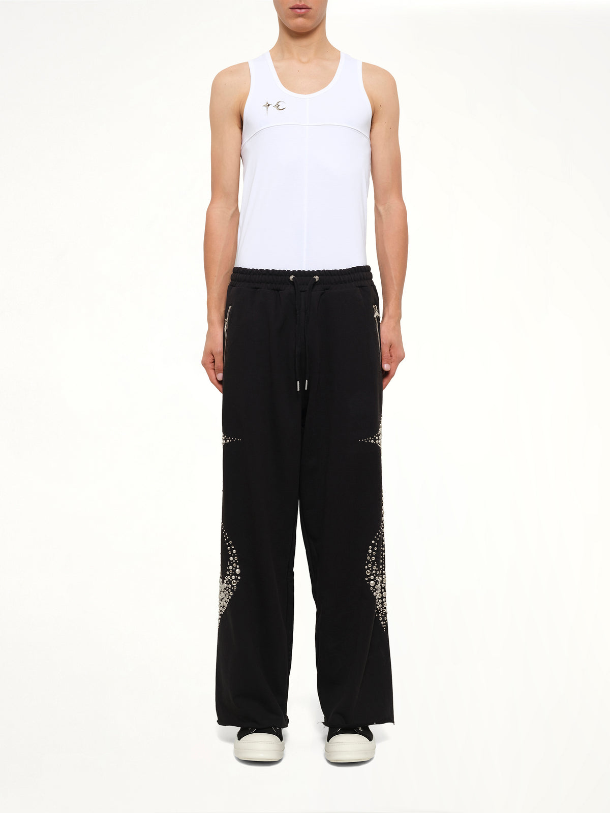 Iron Steel Focus Sweatpants in Black