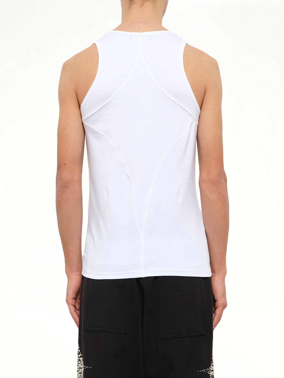 TC Tank Top in White
