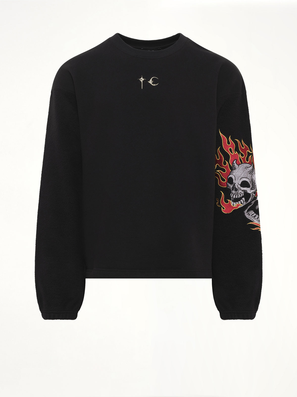 TC Two Face Sweatshirt in Black