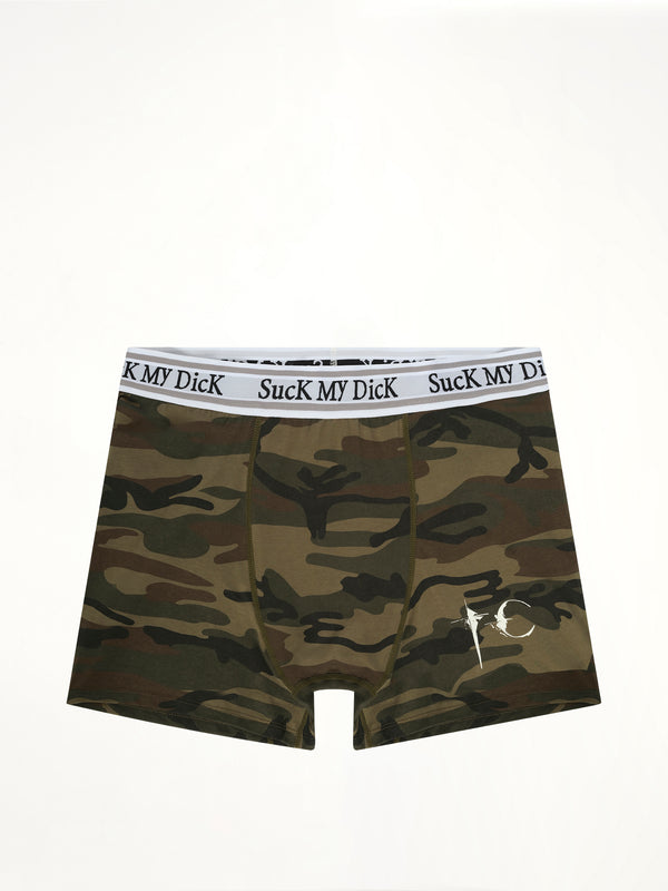 Camo Glow In The Dark SMD Boxers in Camo