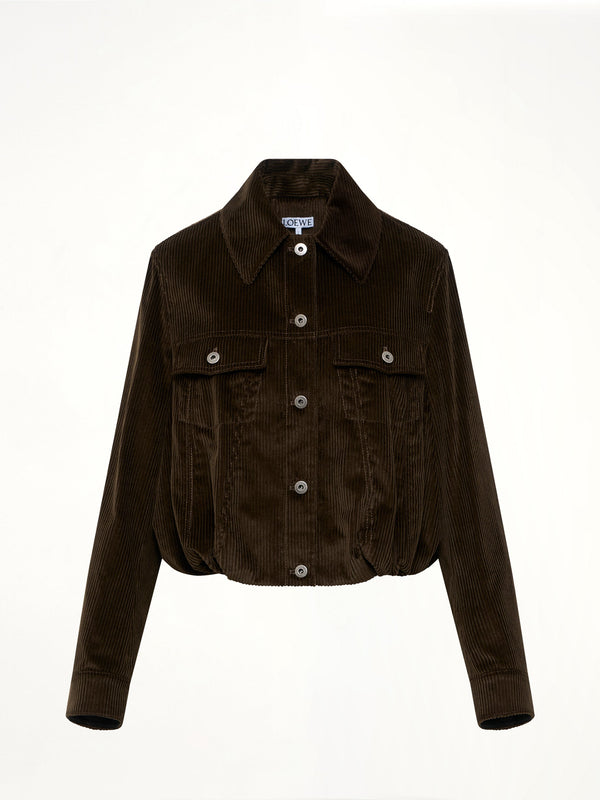 Corduroy Jacket in Brown