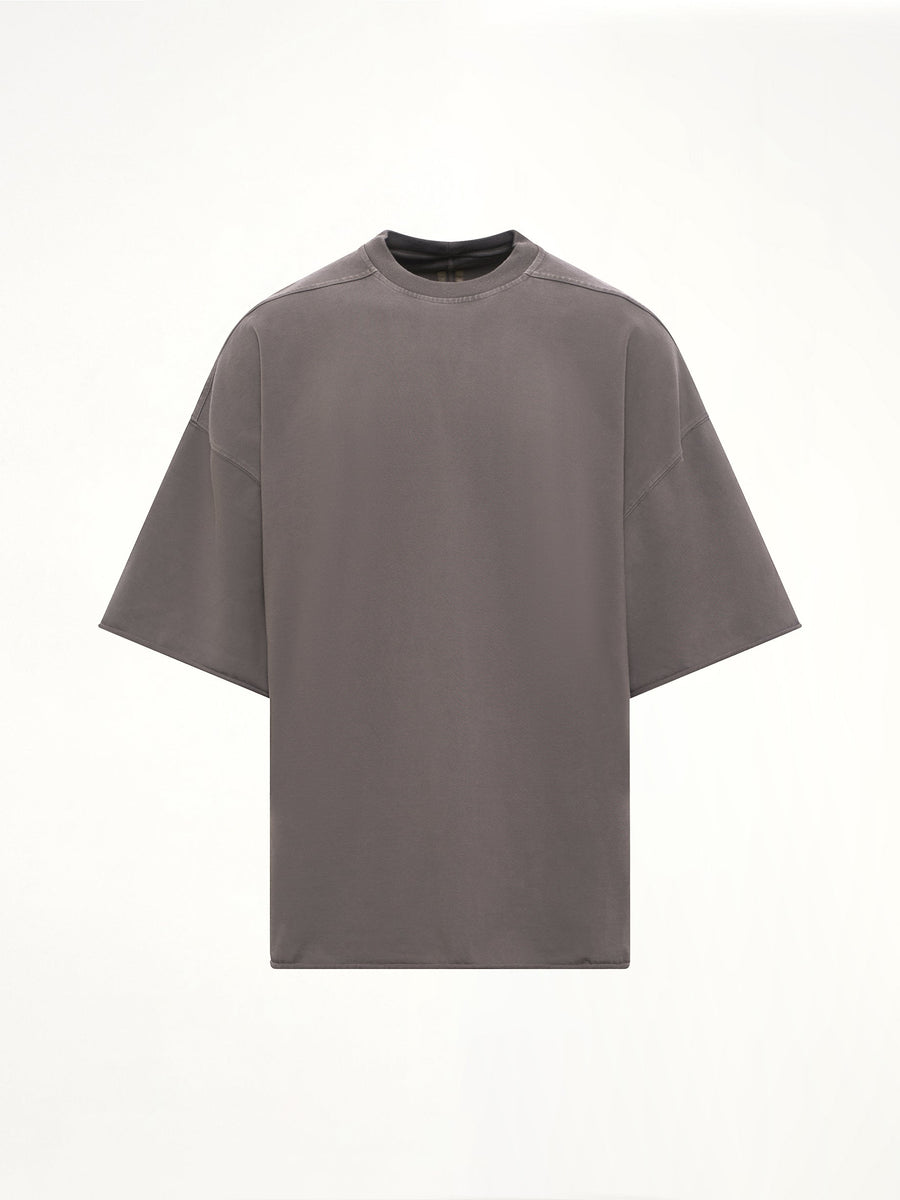 Heavy Jersey Tommy T-Shirt in Gravel