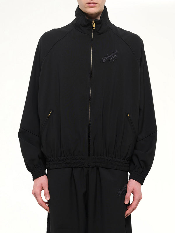 Ruff Rider Track Jacket in Black Beauty