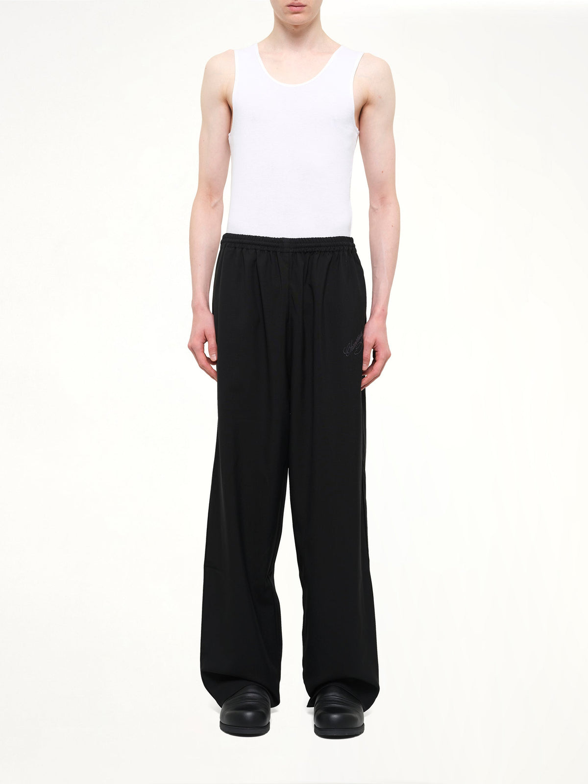 Ruff Rider Track Pant in Black Beauty