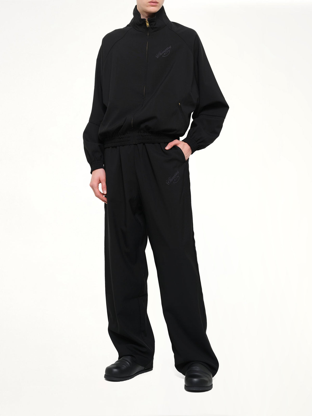 Ruff Rider Track Pant in Black Beauty