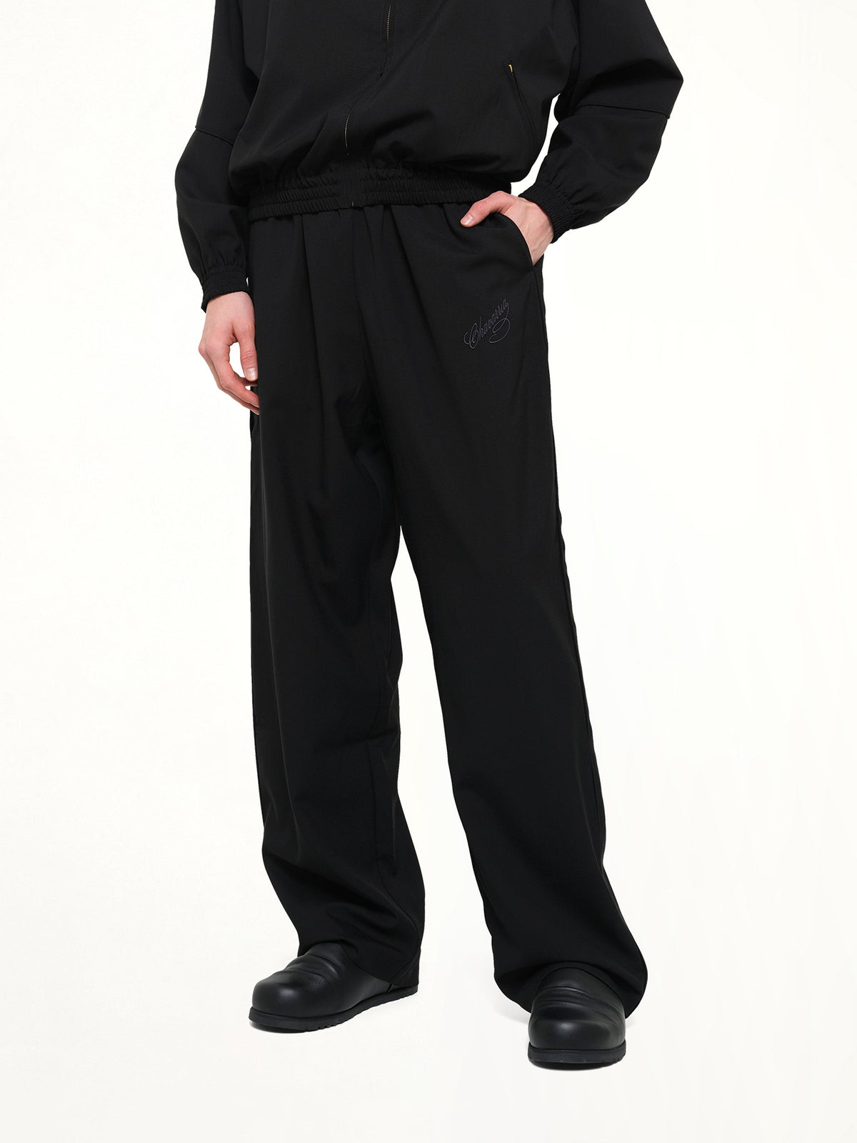 Ruff Rider Track Pant in Black Beauty