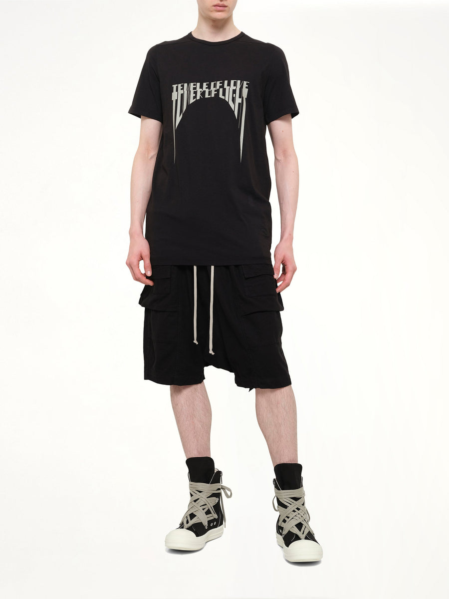 Tower of Light Level T-Shirt in Black/Pearl