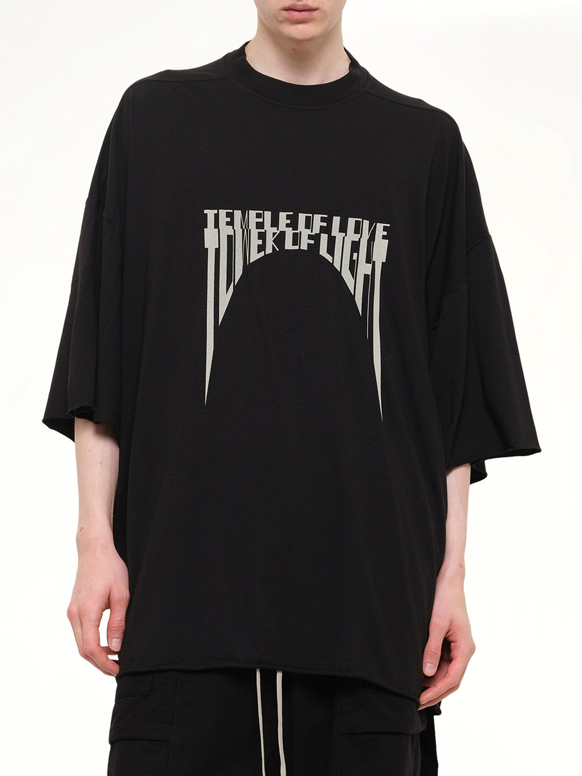 Tower of Light Tommy T-Shirt in Black/Pearl