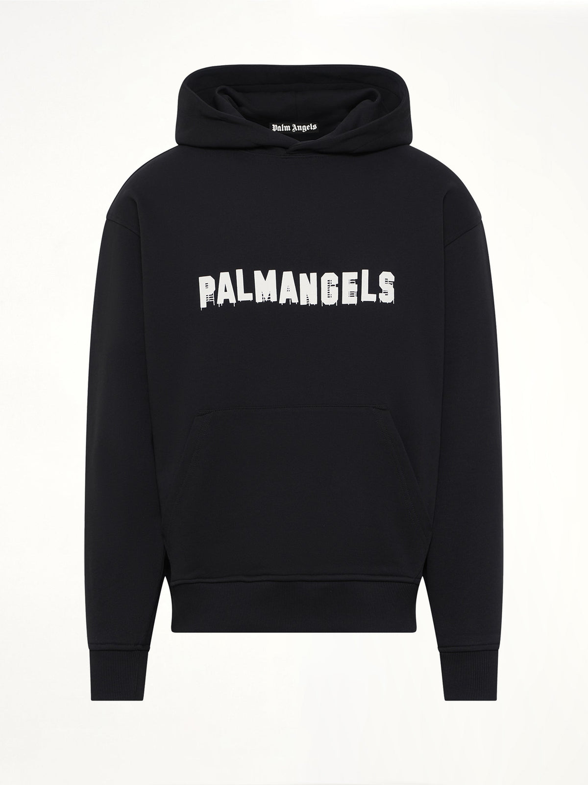 Palm Hills Regular Hoodie in Black/Off White