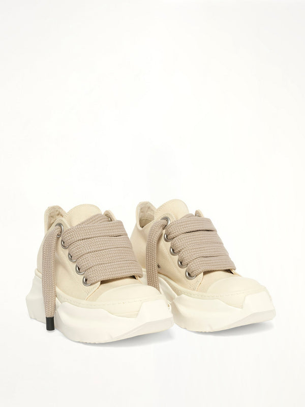 13oz Denim Jumbolace Abstract Low Sneaks in Milk