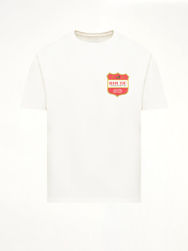 Filtaro Crest T-Shirt in Vintage White