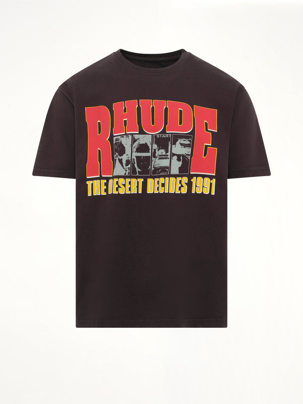 The Desert Decides T-Shirt in Vintage Black