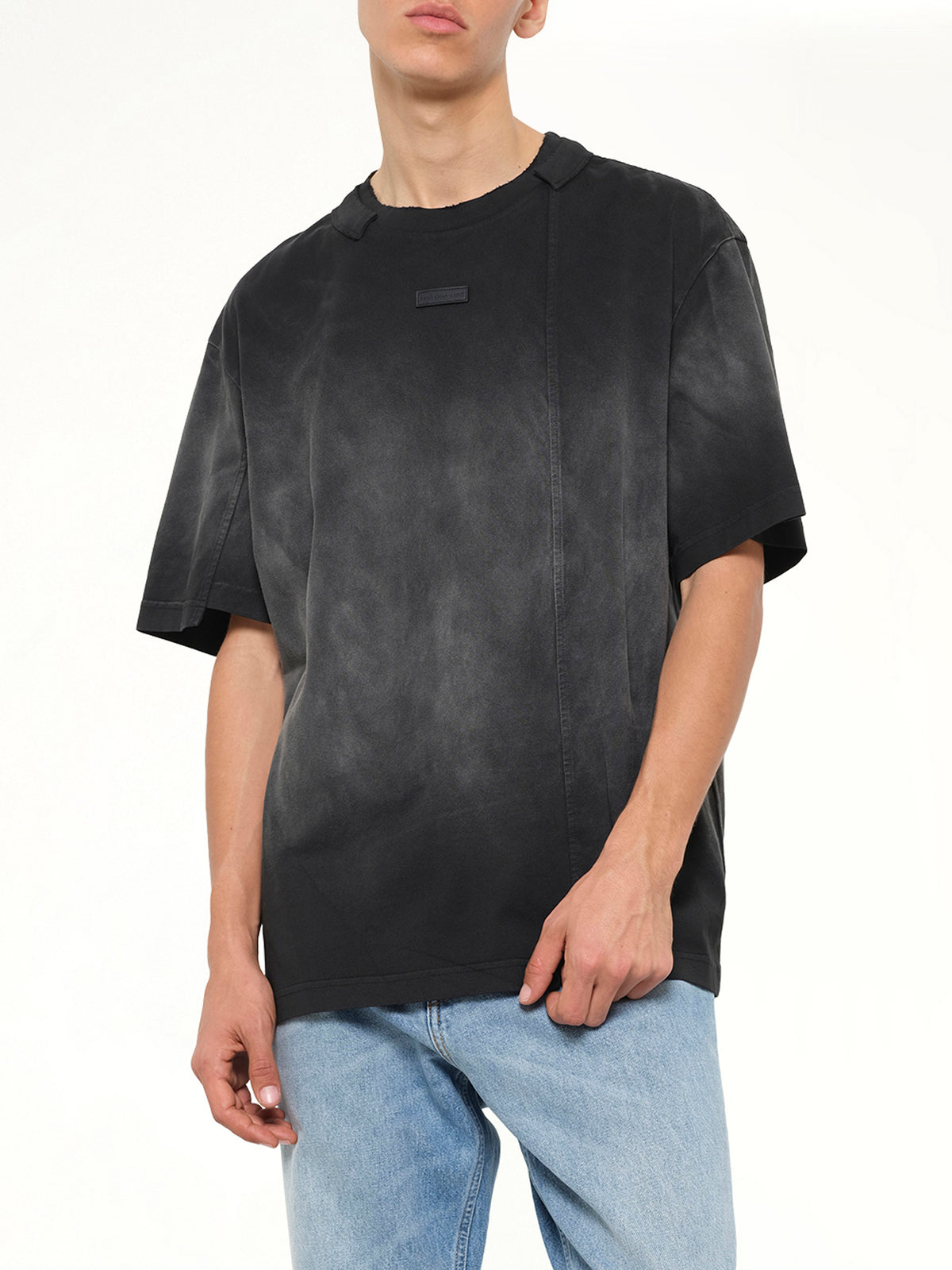 Gradient Washed T-Shirt in Grey