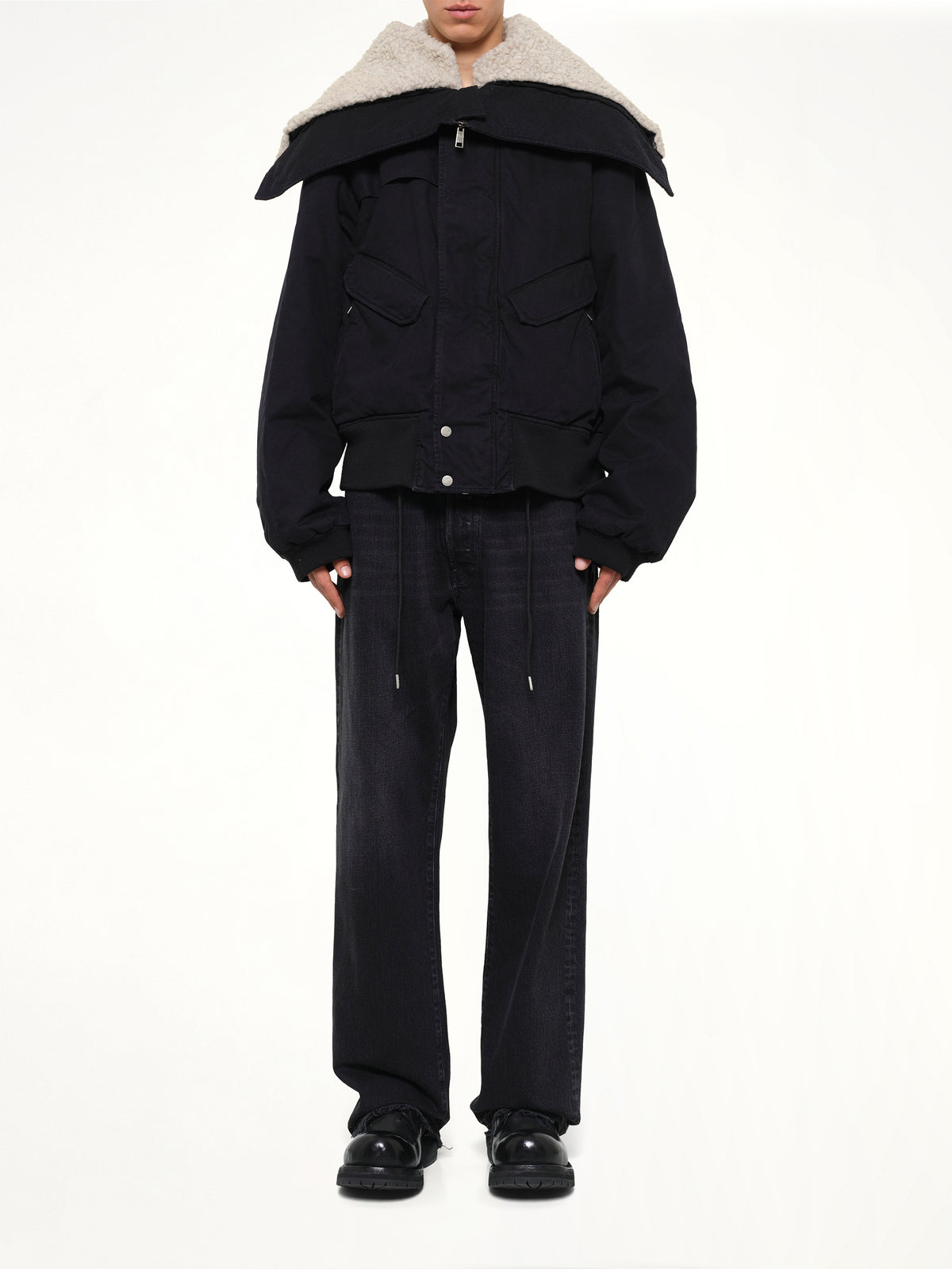 Portal Jacket in Blue Black